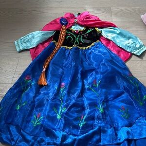 Girls Anna Costume